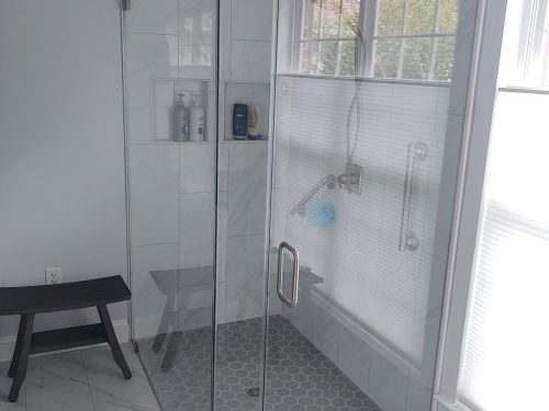 Bathroom shower - AFTER